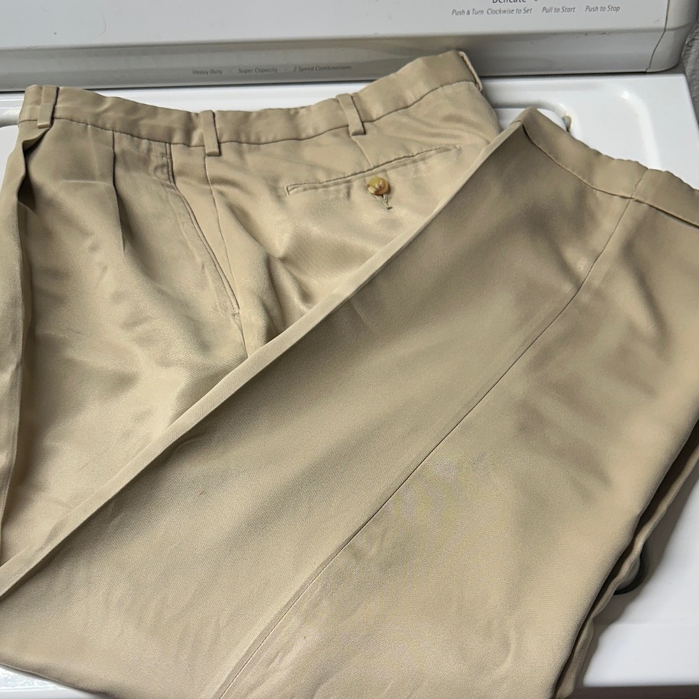 Perry Ellis Portfolio Men's Tan Pants